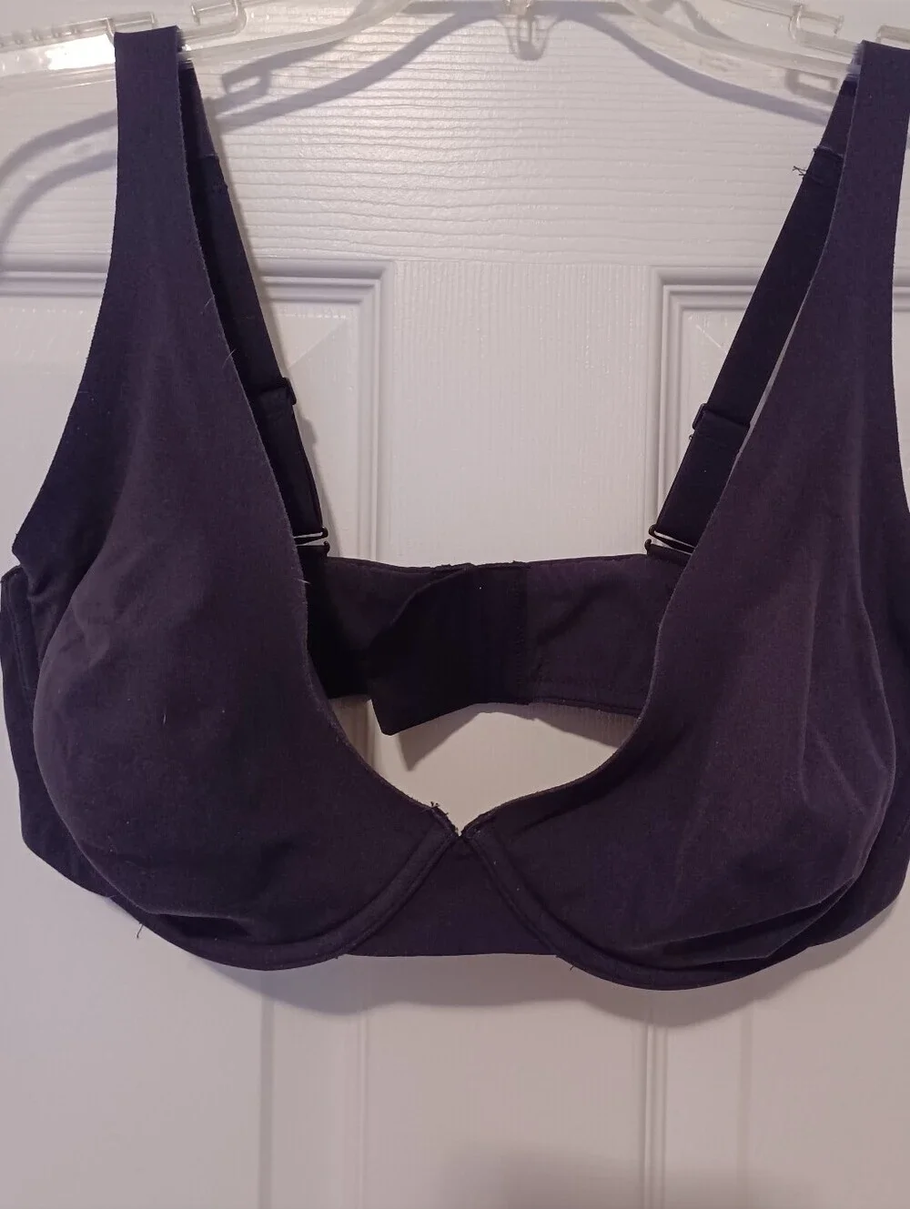 -- Skims Underwire Full-Coverage Bra in Black Women's Size 40D